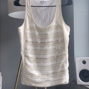 LAST CALL! Express sequin front top